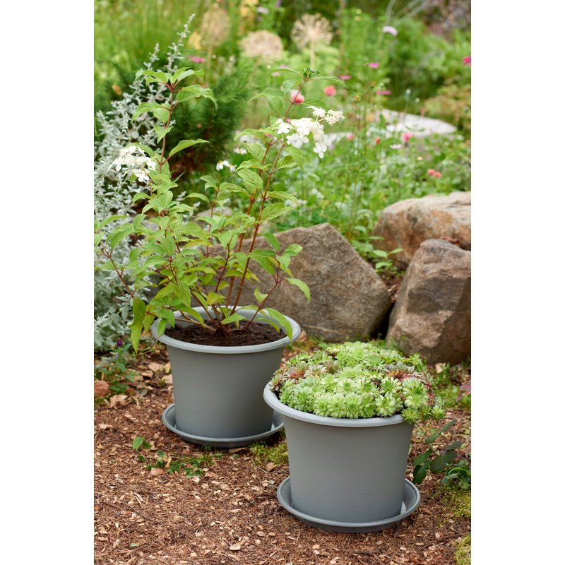 Orthex bloempot Botanica zwart, diameter 450 mm